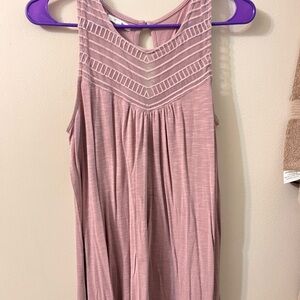 Pink Sleeveless Top